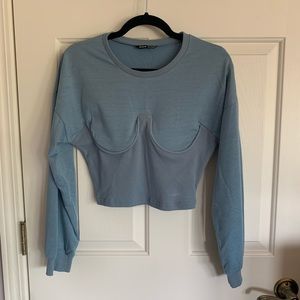 SHEIN Corset Workout Top